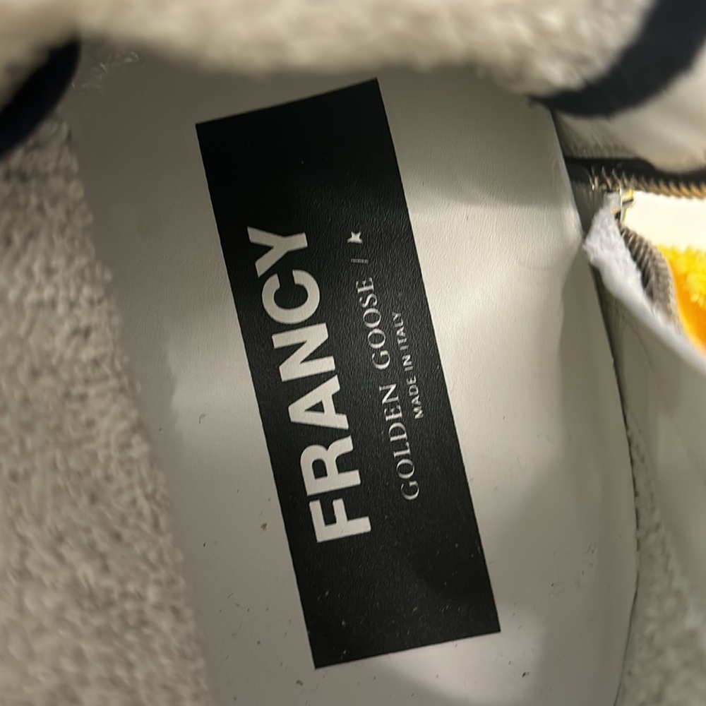 New with box and dustbag Golden Goose Francy Size 40/IT 10/US - Picture 9 of 15